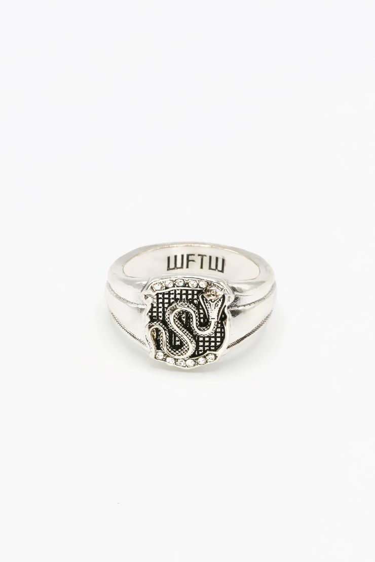 Street Smart Snake Shield Signet