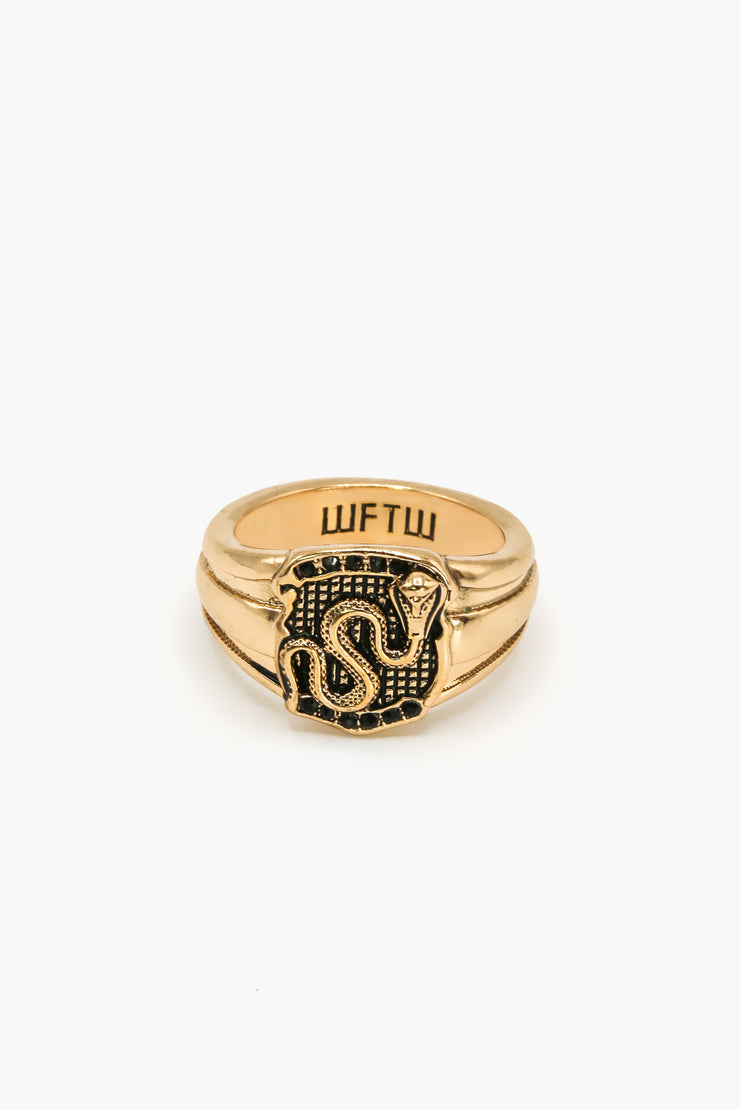 Street Smart Snake Shield Signet