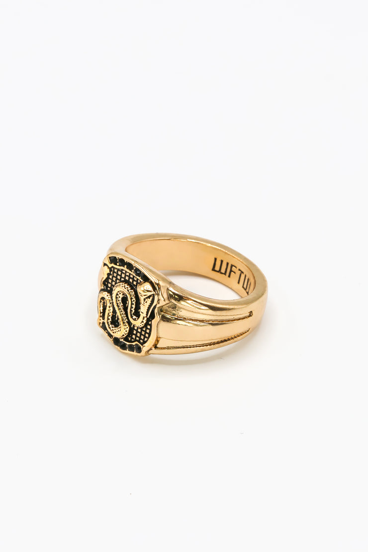Street Smart Snake Shield Signet