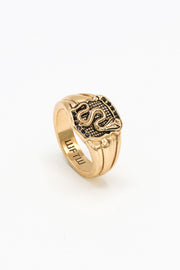 Street Smart Snake Shield Signet