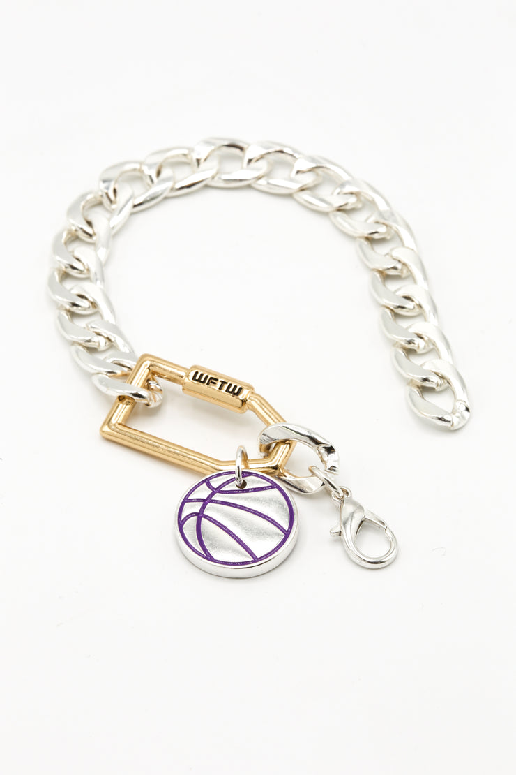 Slam Dunk Basketball Bracelet