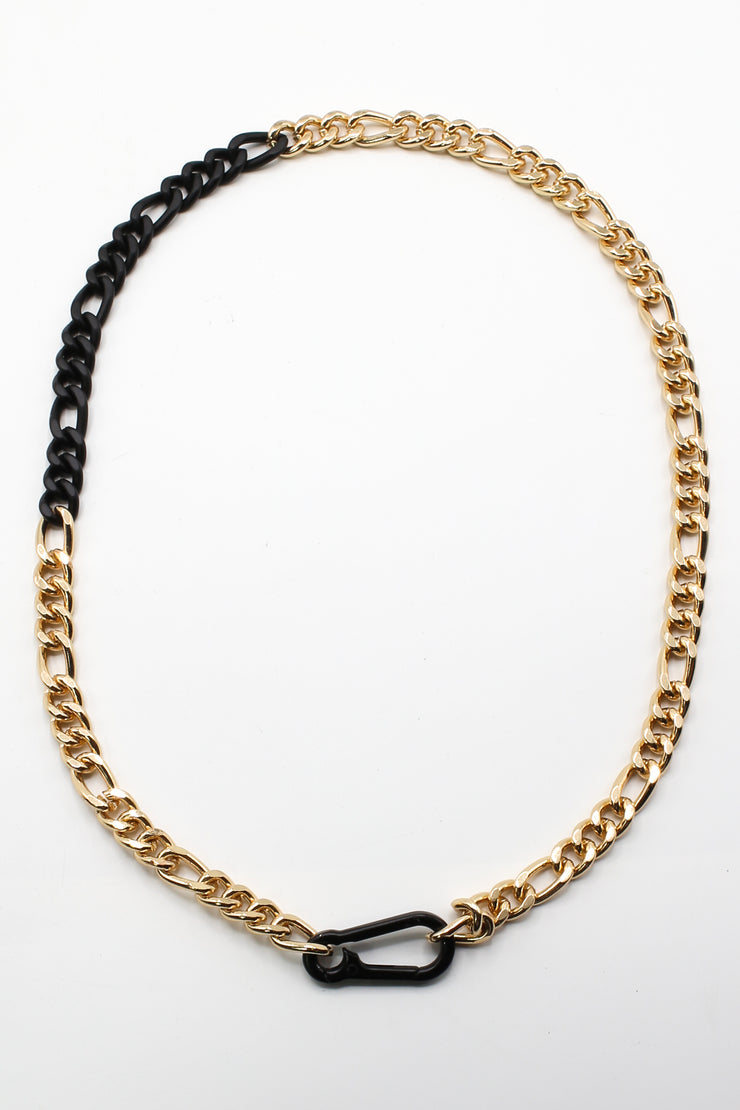 www. carabiner Chain Necklace