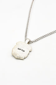 Street Smart Snake shield Pendant Necklace