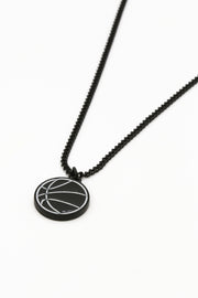 Slam Dunk Basketball Necklace