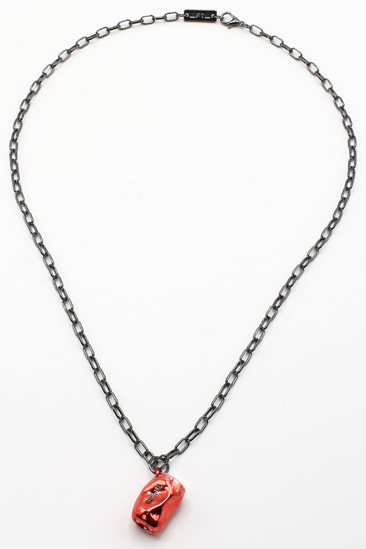 Freerider Crushed Can Necklace
