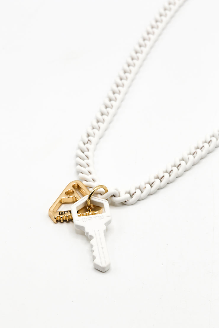 Fixture Chain Key Pendant Necklace