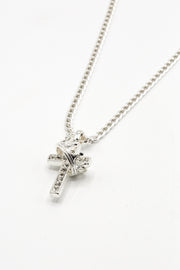 Heaven Sent Crown Cross Necklace