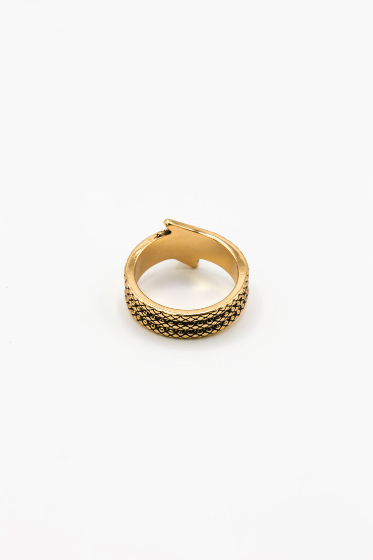 Welcome To The Jungle Snake Ring