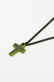 Open Link Cross Necklace