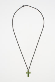 Open Link Cross Necklace
