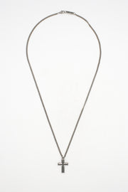Open Link Cross Necklace